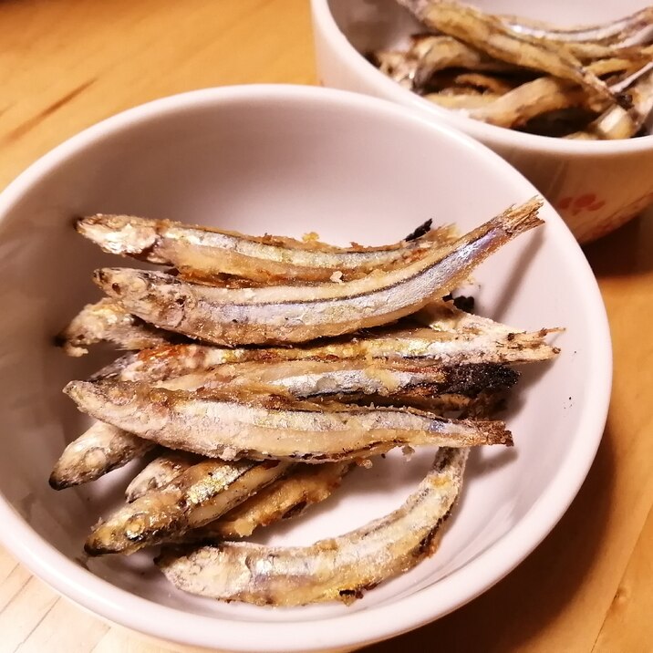 【魚焼きグリル】キビナゴのフライ